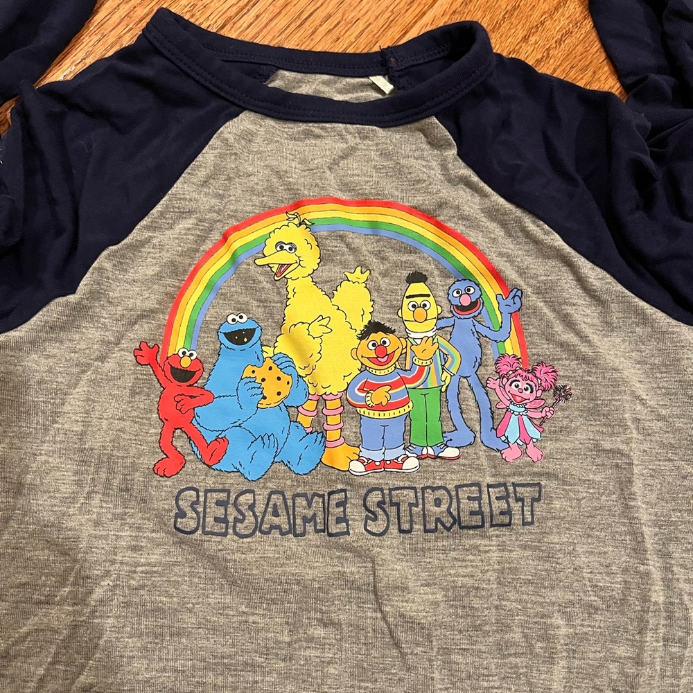 Little Sleepies Sesame Street tee